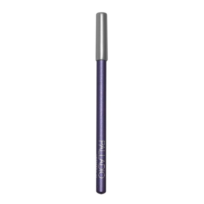 Palladio Wooden Eyeliner Pencil, Thin Pencil Shape, Easy Application, Firm yet Smooth Formula, Perfectly Outlined Eyes, Contour and Line, Long Lasting, Rich Pigment, Lavender