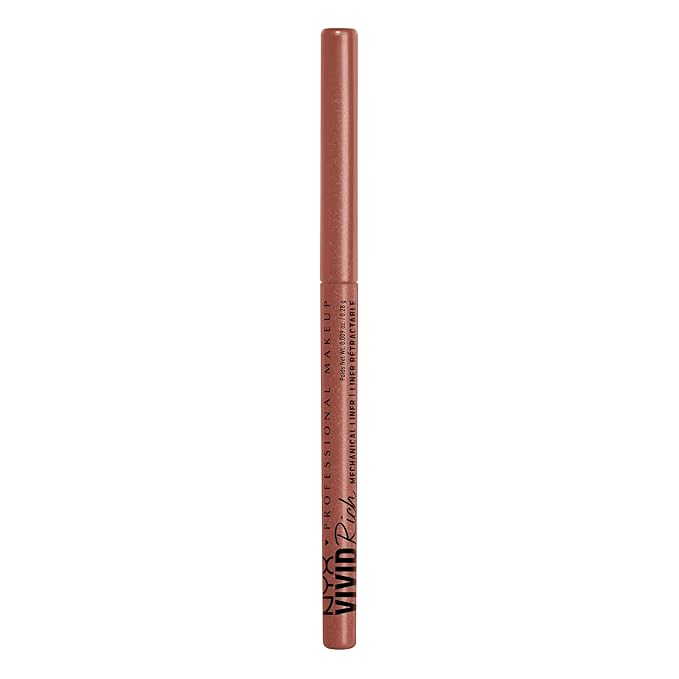 NYX Professional Makeup Mechanical Eye Pencil, Vivid Rich Mechanical, Creamy Retractable Eyeliner - Spicy Pearl, Bronze Eyeliner
