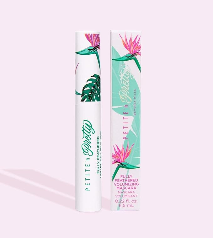 Petite 'n Pretty Fully Feathered Volumizing Mascara - Non-Toxic Makeup for Kids, Tweens and Teens - Adds Instant Thickness and Definition