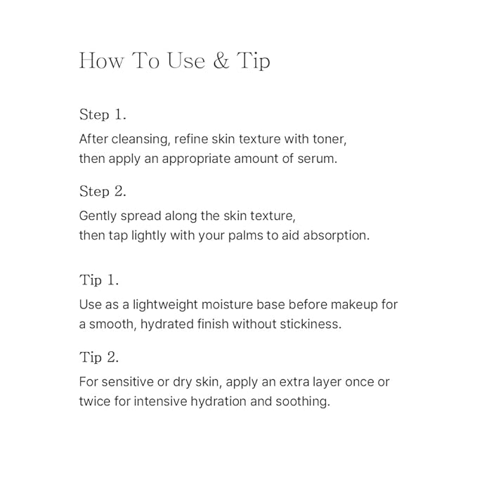ROUME Korean Facial Serum with Water Parsley (33,975ppm) - Pore Minimizing & Sebum Control Ampoule for Oily Skin - Anti-Wrinkle, Brightening & Soothing K-Beauty Skincare - 1.69 Fl Oz (50ml)