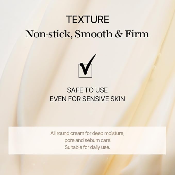 mixsoon Bean Cream - Deep Moisturizing, Hydrating and Smoothing for Face, Fermented Soybean Extract, Lightweight Non-Sticky Finish 65ml / 2.19 fl.oz. Korean Glass Skin Care