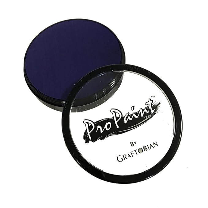 Graftobian Makeup ProPaint Face & Body Paint - Navy 30ml - Halloween Makeup - Costume Makeup for Adults - Body Paints for Adults - Face Paint Makeup - Skin Paint - Makeup Paint