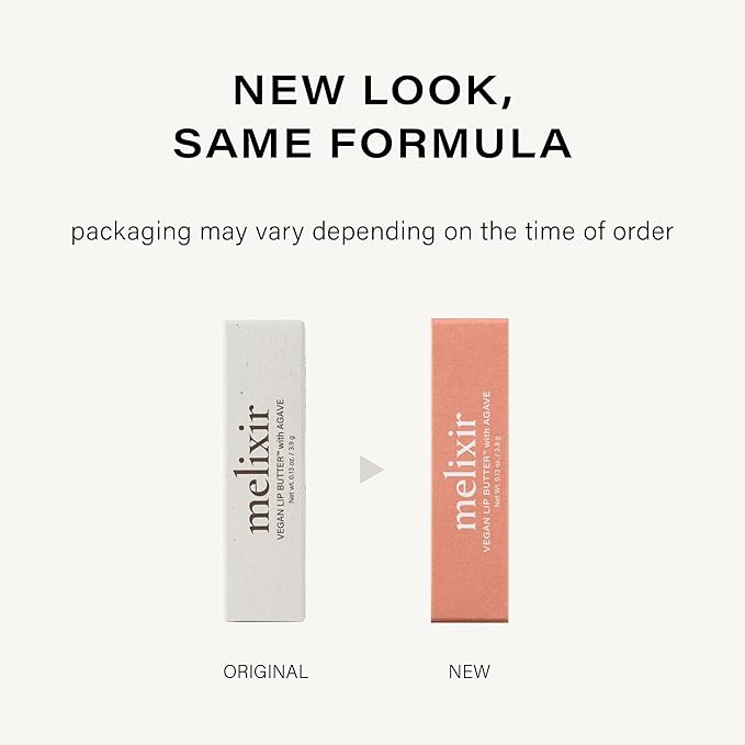 Melixir Vegan Lip Butter (12 Colors), Hydrating Tinted Lip Balm Stick, Bee-Free, Petrolatum-Free, Plant-Based, Moisturizes Dry & Chapped Lips With Shea Butter, Sheer, Natural Finish - #08 Havana