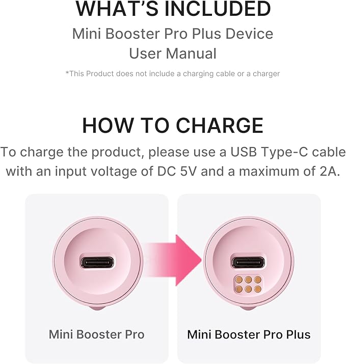 medicube Booster Pro Mini Plus | Facial Device for Radiance, Calming, and Elasticity | Red, Blue, Purple 3-Mode | Portable Korean Skincare Device, At Home Care | Beige