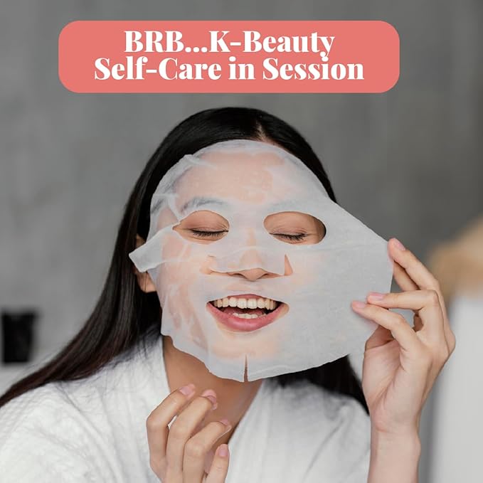 FACETORY Valentine’s & Galentine’s Day Skincare Gift Set | 12-Day K-Beauty Sheet Mask Collection | Self Care Gift for Women, Friends & Besties