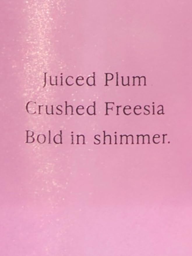 Victoria's Secret Pure Seduction Shimmer Body Spray for Women, Notes of Juiced Plum and Crushed Freesia, (8.4 oz)