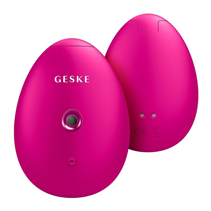 GESKE SmartAppGuided™ Facial Hydration Refresher | 4 in 1 | Water Atomizer | Moisturizing Spray Machine | Face Mister | Humidifier for Natural Glow | Reduce Redness & Dry Skin