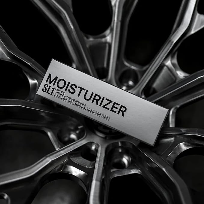 PATRICKS | SL1 Face Moisturizer for Men | Anti-Aging Facial Cream for Oily Skin | Moisturizing Skin Care w/Hyaluronic Acid, Vitamins | 50ml