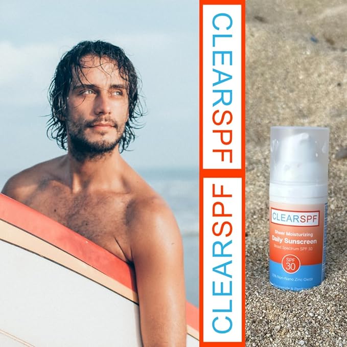 ClearSPF Daily Moisturizing Sunscreen (Sheer) - Expires 05/31/2026