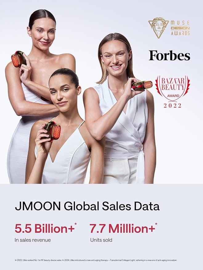 NouvelleSkin Facial Toning Device Facial, Microcurrent Facial Device with Face Mask Brush, Face Lift Device at-Home Use, Medical Grade Red Light Therapy for Wrinkle with 4 Modes & 5 Intensity Levels