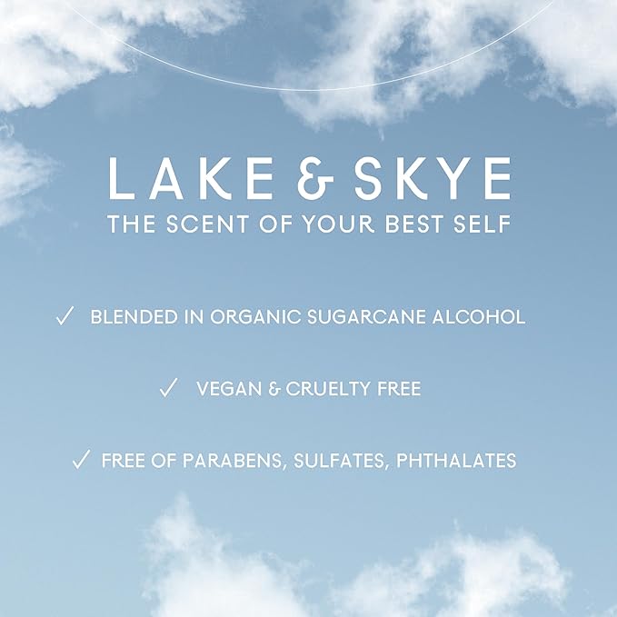 Lake & Skye 11 11 Vanilla Fragrance Oil 0.06 fl oz (2ml), Mini Perfume, Unisex Fragrance, Warm & Sweet Scent, Vanilla and Musk Notes, with Essential Oils, Long-Lasting Fragrance, Travel-Friendly
