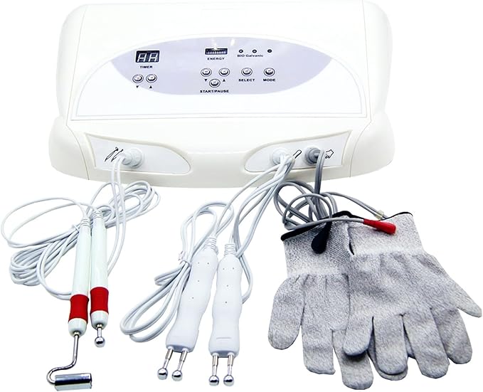 ProLift Professional Microcurrent Facial Machine with Magic Gloves & Probes – Face Lift & Skin Tightening Device for Wrinkles & Fine Lines – Home & Spa Use