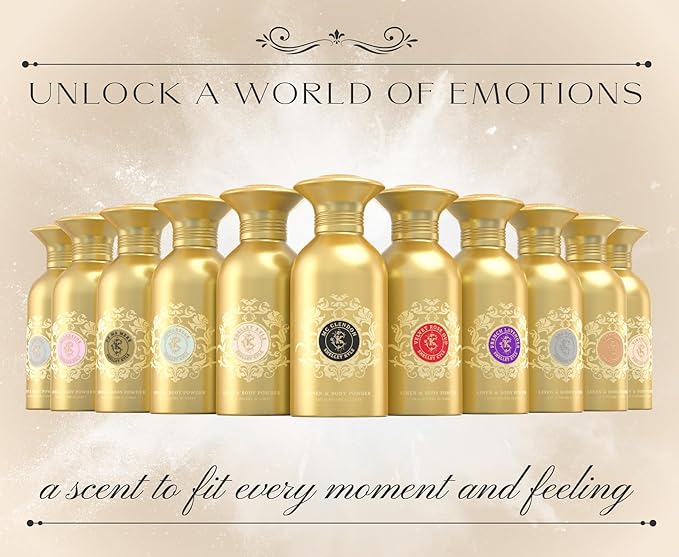 Mcclendon Talc Free Shimmer Powder, Body Powder, Dusting Powder, Leaves Skin Soft, Dry, Smooth, and Shimmering, 48g