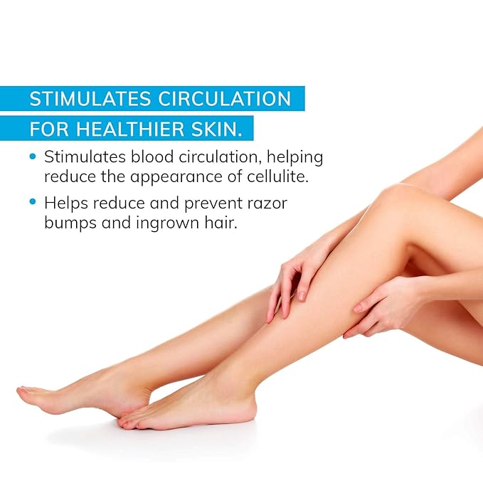 MicrodermaMitt Original Deep Exfoliating Mitt for Body - Premium Turkish Kessa Dead Skin Remover & Body Exfoliator for Keratosis Pilaris & Self-Tan Removal, Natural Skin Care Glove for Smooth Skin