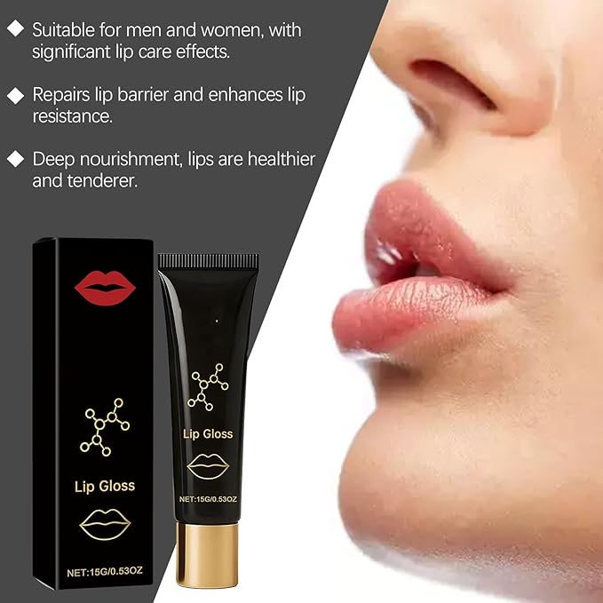 Herbionyx Luxury Lip Gloss,Herbionyx Lip Booster Serum,Hydrating And Nourishing Lip Oils (3PCS)