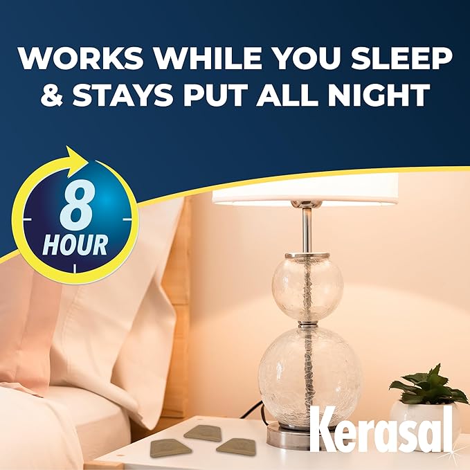 Kerasal Nighttime Renewal Fungal Nail Patches - 14 Patch - Overnight Repair for Nail Fungus Damage, 8-Hour Treatment Restores Healthy Appearance (Packaging May Vary)