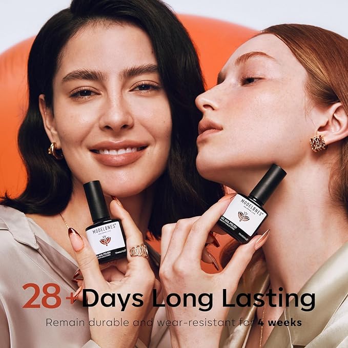 modelones Cat Eye Fall Gel Nail Polish Set 6 Colors Yellow Gold Orange Brown Nude Glitter 9D Cat Eye Gel Polish Maple Gel Polish with Magnet Soak Off Led Nail Art DIY Salon Gifts For Women