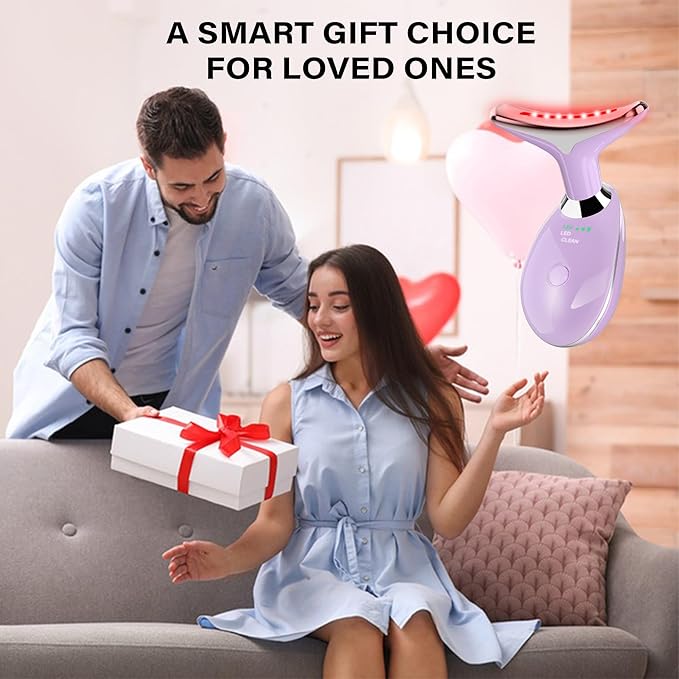 Facial Massager, Portable Face Neck Massager Wand for Skin Care