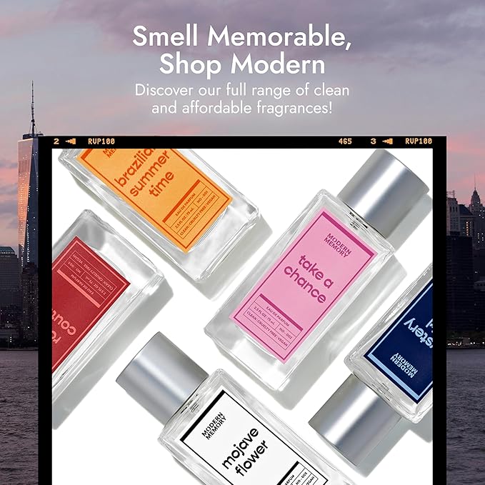 Modern Memory All of Her Eau de Parfum for Women, 2.5 fl oz - Notes of Red Raspberry, Jasmine & Amber