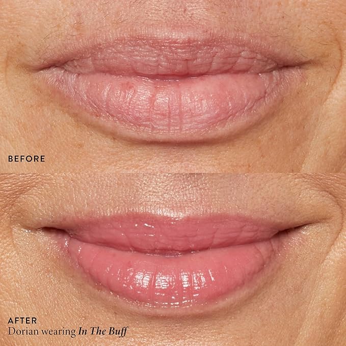 LAURA GELLER NEW YORK Jelly Balm Moisturizing Tinted Lip Balm - Just Peachy - Hydrating Vitamin E - Semi-Shine Finish