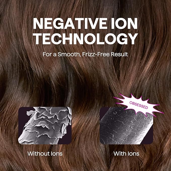 Hair Dryer, Wavytalk Turblow Pro Fast Drying Blow Dryer, High Speed Hair Dryer for Women with 110,000 RPM, Pro Negative Ions for Reduces Damage, Frizz Smoothing, 3 Speeds &3 Temps, One Cool Shot, Pink