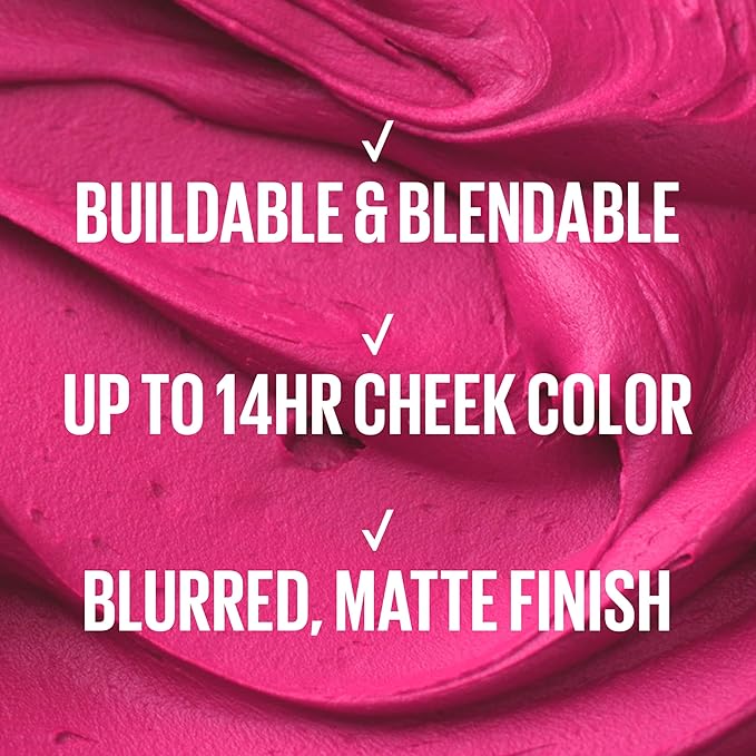 Maybelline Cloudtopia Blush for Cheeks and Lip Mousse, Ultra-Vivid, Pigmented Formula for Up to 14HR of Blush and Lip Makeup Color, Enchanted Mauve, 1 Count
