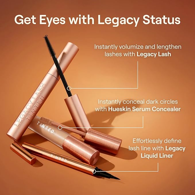 Live Tinted Legacy Liquid Eye Liner – Ultra-Black, Quick-Drying, All-Day Wear – Flexible Felt Tip for Precision – Satin Finish