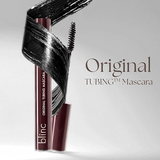 Blinc Original Tubing Mascara – Natural Tint-Like Length & Definition, Longwear, Smudge & Flake Proof, Washable, Sensitive Eyes Safe, Vegan, Cruelty-Free