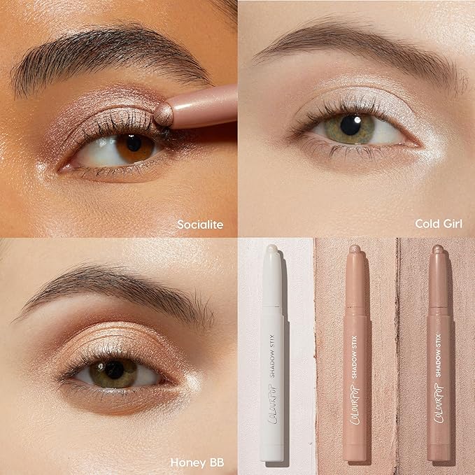 ColourPop Shadow Stix Bundle Metallic Neutrals (0.15 Ounce)