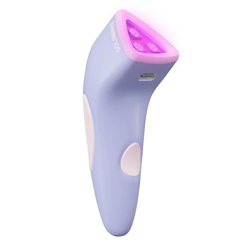 Solawave Bye Acne Spot Treatment | Blue & Red Light Therapy Device for Pimples & Zits | Face Wand Reduces Inflammation, Redness, & Appearance of Blemishes | 3-Min Sessions at Home for Clearer Skin
