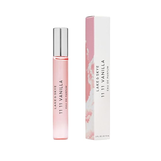 Lake & Skye 11 11 Vanilla Eau de Parfum Purse Spray 15mL, Musk Perfume, Sea Salt, Star Apple, Vanilla Créme, Vegan