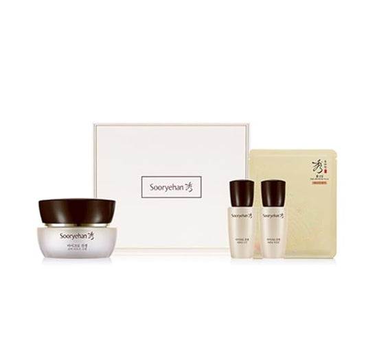 SOORYEHAN Micro Ginseng Core Lift Cream Special gift Set (2.4 fl oz) - Enhances Skin Firmness, Elasticity, and Hydration. with Ginsenoside R3™ for a Youthful, Healthy Complexion.