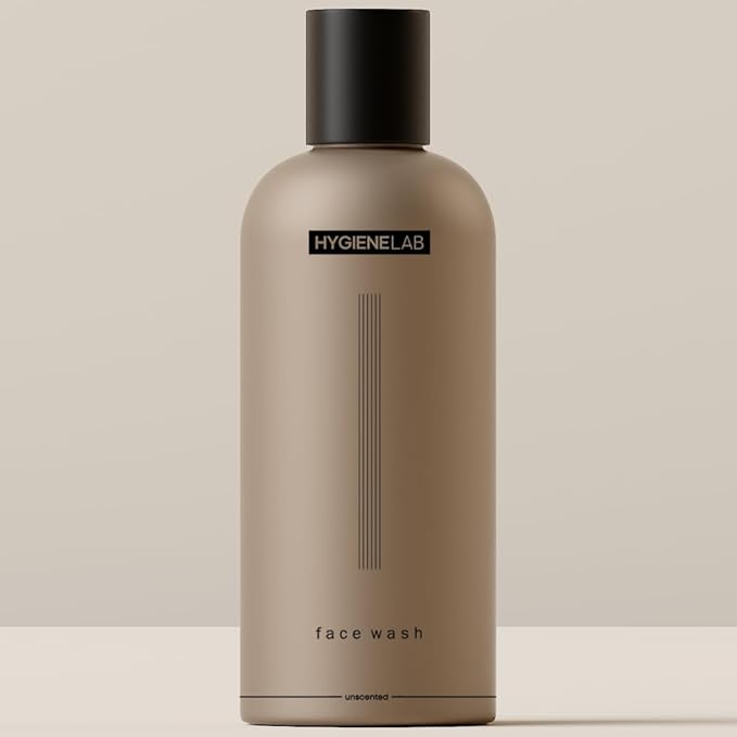 HygieneLab Face Wash – EWG Verified, Gentle & Hydrating Cleanser with Aloe, Niacinamide & Vitamin C, Removes Dirt Without Stripping Skin (5 fl oz)