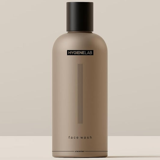 HygieneLab Face Wash – EWG Verified, Gentle & Hydrating Cleanser with Aloe, Niacinamide & Vitamin C, Removes Dirt Without Stripping Skin (5 fl oz)