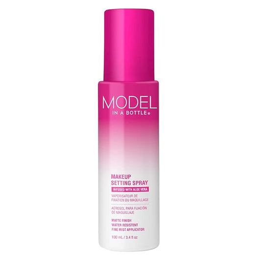 Model in a Bottle, Makeup Primer Original Setting Spray, Smooth, Matte Finish Finishing Spray, All Skin Types, 3.4 oz - 1 Pack