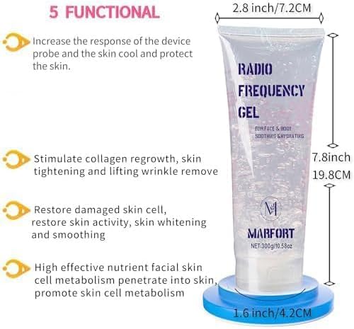 Cooling Gel Combination with Hair Removal Machine or microcurrent Facial for face Body