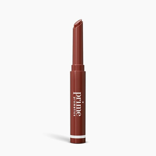 PRIME PROMETICS PrimeLip Plumping Lip Balm for Mature Women – 3-in-1 Lipstick, Gloss & Balm – Non-Stinging Lip Plumper – Smooths Lip Lines, Lightweight, Buildable Color (Cherry Noir)