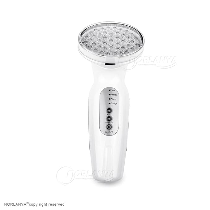 NORLANYA RED LED Light Photon Therapy Device for Wrinkles Collagen Boost Skin Firming and Lifting, 660nm LED Red Light