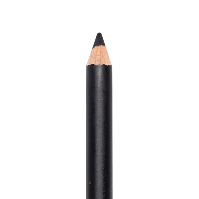 Palladio Wooden Eyeliner Pencil, Thin Pencil Shape, Easy Application, Firm yet Smooth Formula, Perfectly Outlined Eyes, Contour and Line, Long Lasting, Rich Pigment, Black