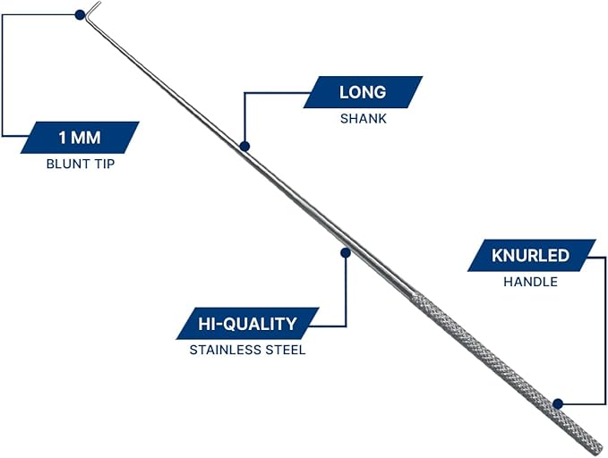 Skin Hooks, Retractors,Blunt, Sharpe Single and Double Ball Ended (Day Hook 1.50mm)