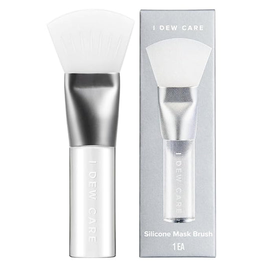 I DEW CARE Soft Facial Tool - Silicone Face Mask Brush | Wash Off, Lotion Applicator, Professional Skin Care Jelly Spatula, Cruelty-free, Hygienic, Compact Size, Clay Mud Peel Off Mask