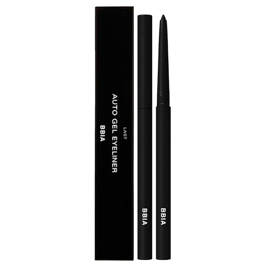 BBIA Last Auto Gel Eyeliner 17 Color – Multi-Use Longwear & Waterproof Mechanical Eye Liner Easy Drawing with Smooth Texture Smudge-Resistant Shadow & Glitter Vegan Korea Eye Makeup (01 NOIR)