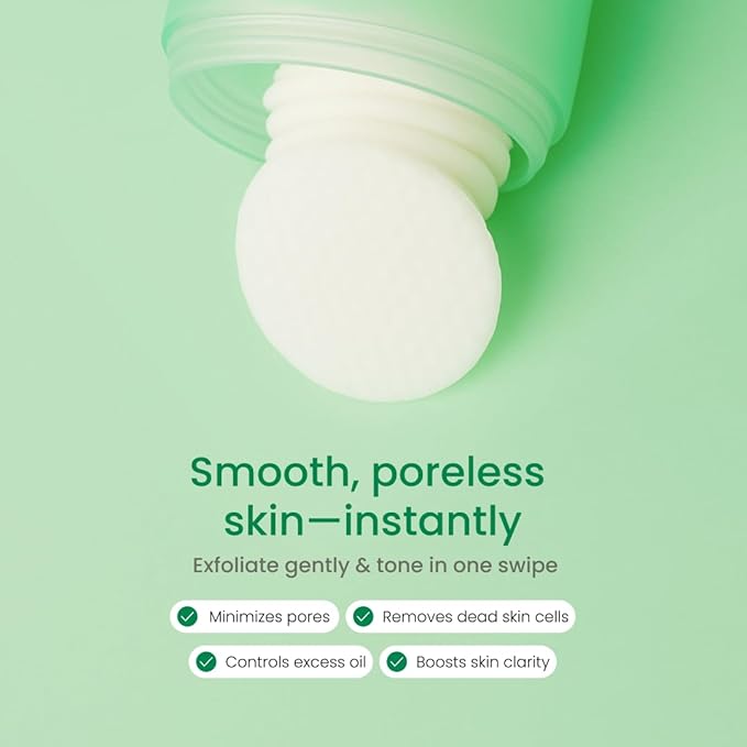 QUIA Toner Pads – AHA/BHA Dual-Action Exfoliate and Hydrate All in One – Soothing Formula for Sensitive Skin – Reduces Blackheads and Blemishes- 70 Gentle Textured Pads – Korean Skincare