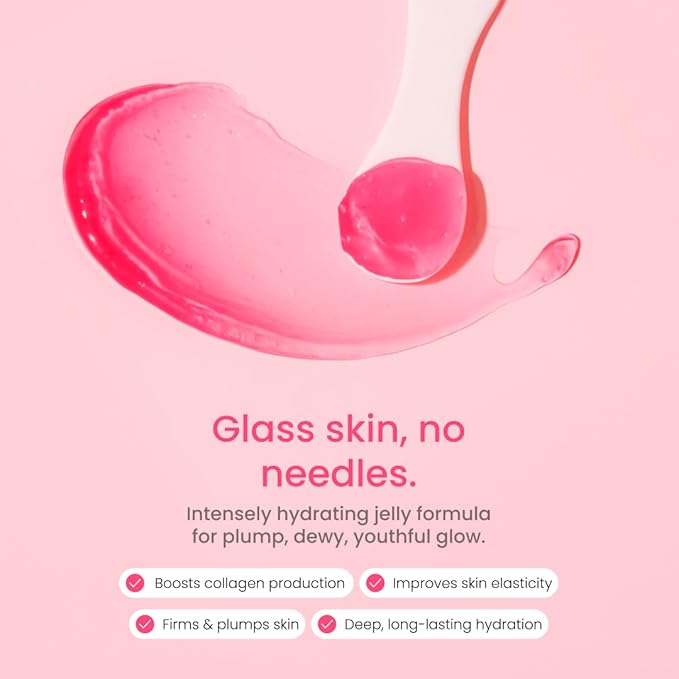 QUIA Korean Skincare Duo - Toner Pads + Collagen Jelly Cream - Lightweight Daily Hydration System - Refine Texture, Plump & Firm Appearance - Non-Greasy Gel Moisturizer for Glowing Skin