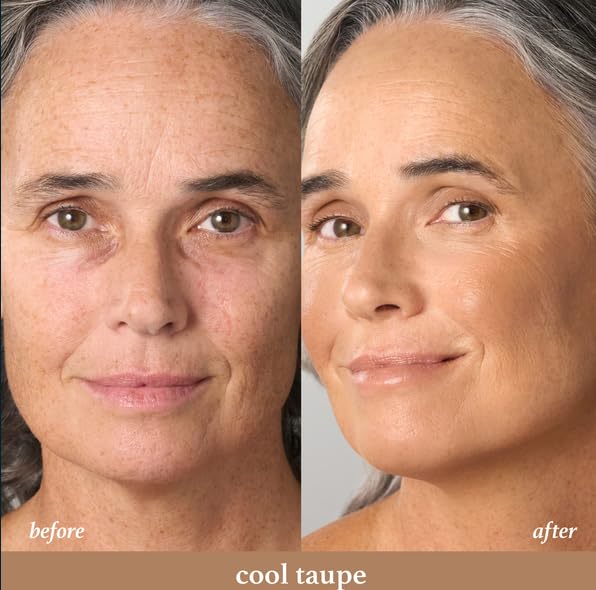 Julep Skip the Brush Cream to Powder Bronzer & Contour Stick - Cool Taupe Fair to Light skin tones - Long Lasting Blendable and Buildable Color -Multi-Use 2-in-1 Blush and Lip Makeup Stick