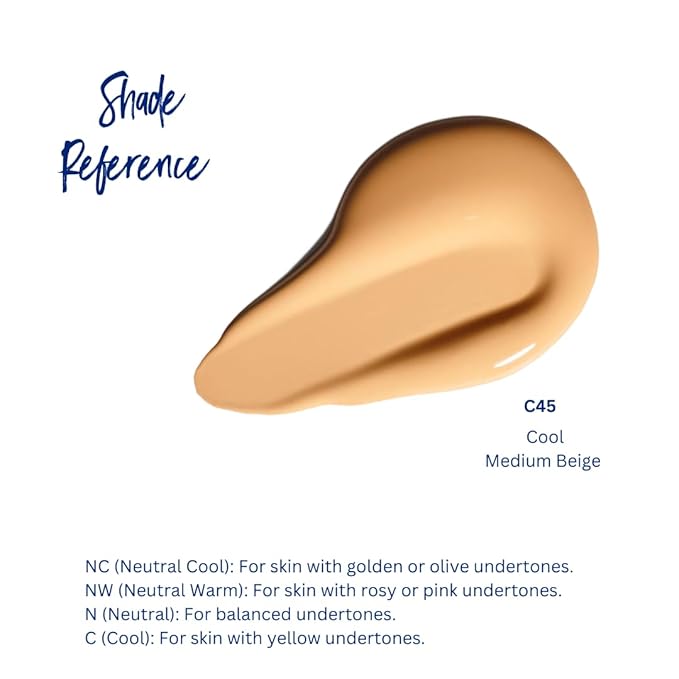 Best Bronze Bombshell Body Makeup - Tattoo Cover Up Makeup & Body Foundation Waterproof - Tattoo Concealer Waterproof for Scars, Varicose Veins Cover Up & Leg Foundation (C45 Medium Beige)