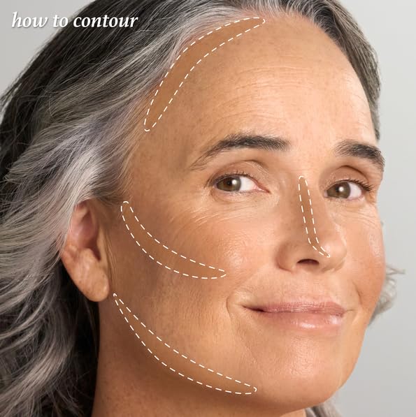 Julep Skip the Brush Cream to Powder Bronzer & Contour Stick - Cool Taupe Fair to Light skin tones - Long Lasting Blendable and Buildable Color -Multi-Use 2-in-1 Blush and Lip Makeup Stick