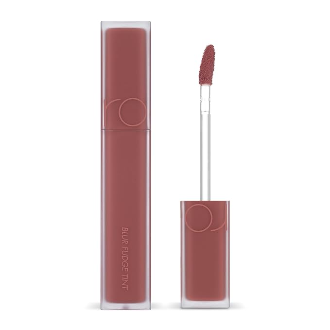 rom&nd BLUR FUDGE TINT 01 POMELOCO | K-Beauty Velvety Matte Lip Stain | Smooth, Non-Drying, Buildable Coral Flush | Effortless Blurred Effect for Warm Tones