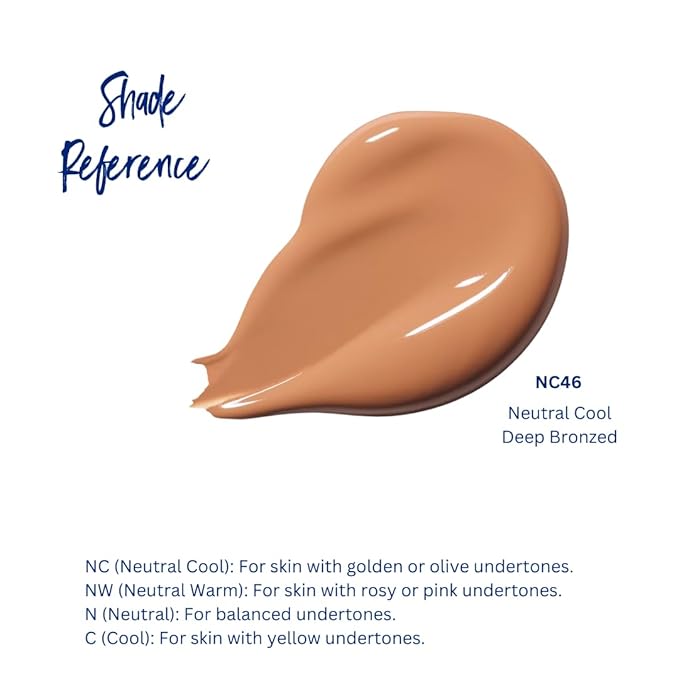 Best Bronze Bombshell Body Makeup - Tattoo Cover Up Makeup & Body Foundation Waterproof - Tattoo Concealer Waterproof for Scars, Varicose Veins Cover Up & Leg Foundation (NC46 Deep Bronzed)