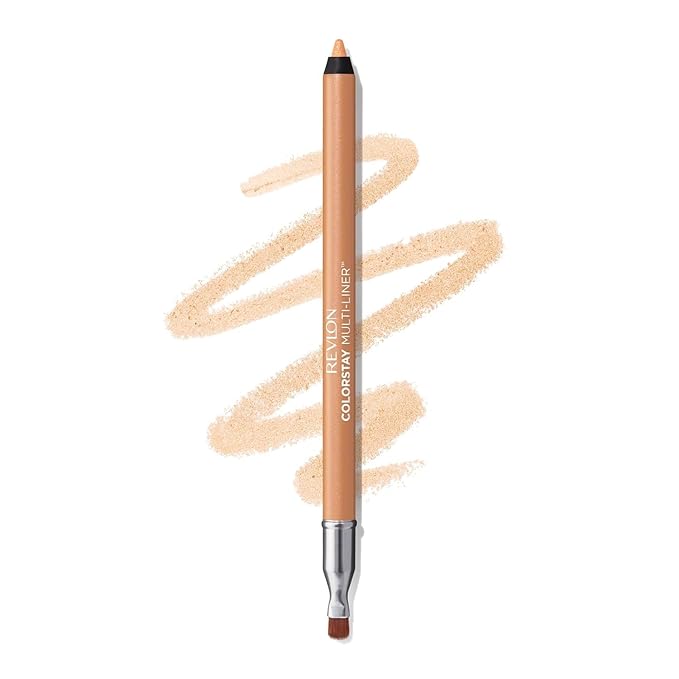 Revlon ColorStay Multi-Liner, Creamy Formula, Multiuse For Lips, Eyes & Face, Precision Brush for Easy Blending, 012 High Point